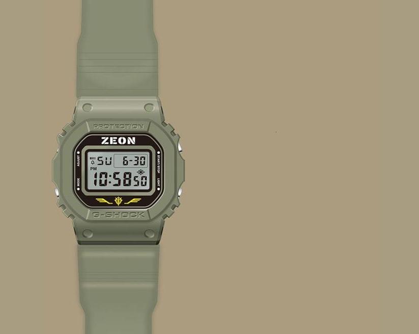 Casio выпустила лимитированную серию часов G SHOCK x Gundam в стиле Zeon / Гаджеты / iXBT Live